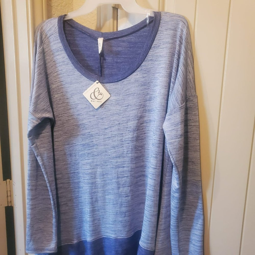 Mai Soli Blue Top